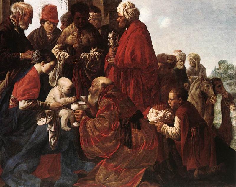 TERBRUGGHEN, Hendrick The Adoration of the Magi sdtg Germany oil painting art